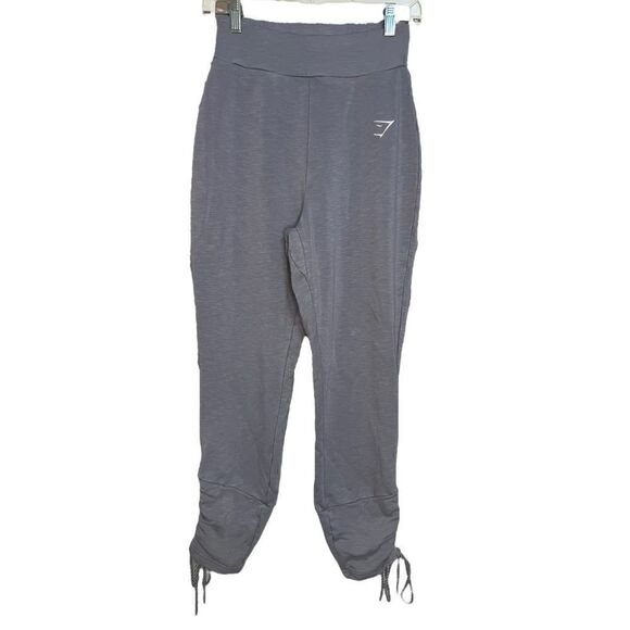 Gymshark Ruched Ankle Purple Joggers - Women’s S - Picture 1 of 7